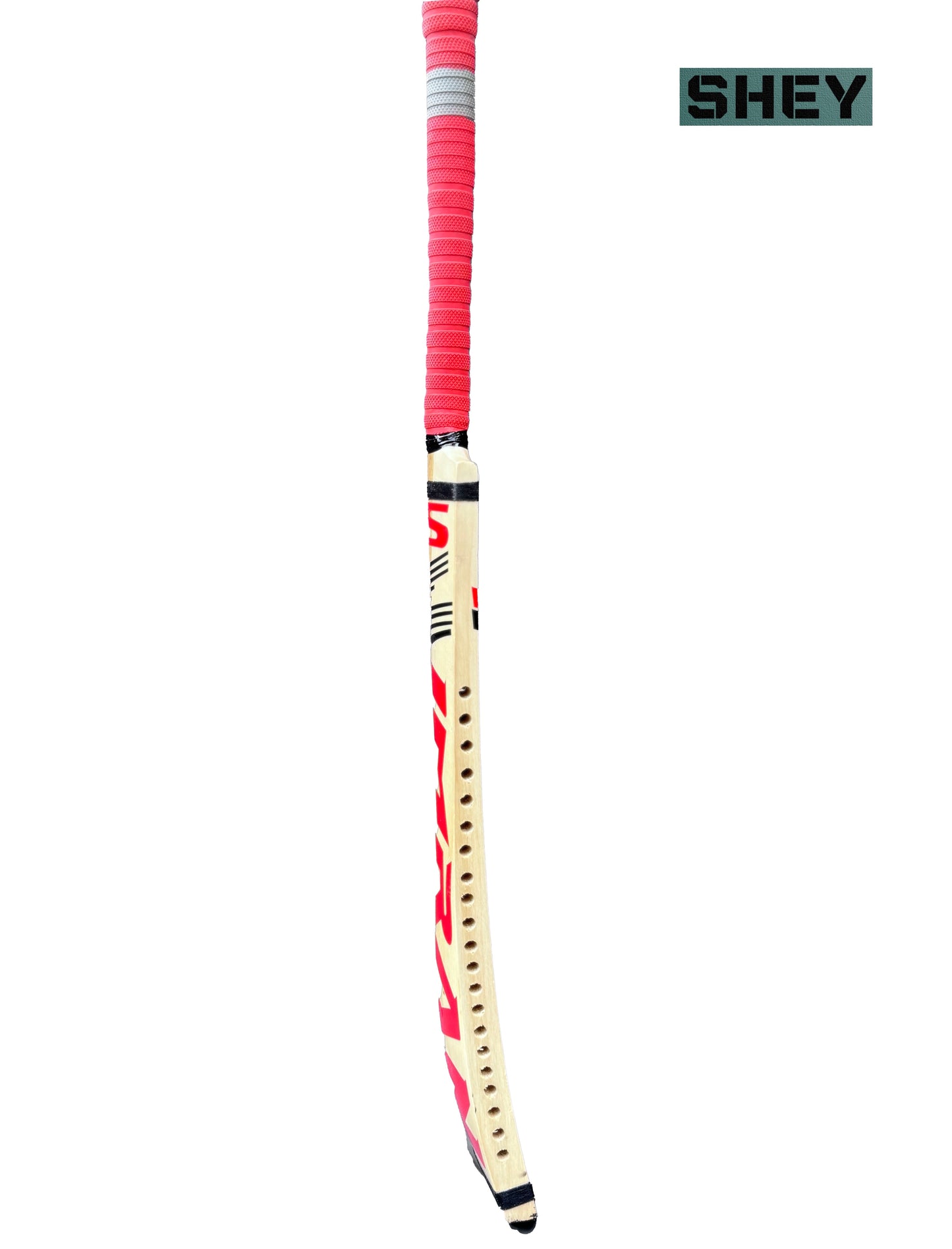 IS Tape Ball Cricket Bat - Lightweight Kashmiri Willow Broad face with Pro Grip.