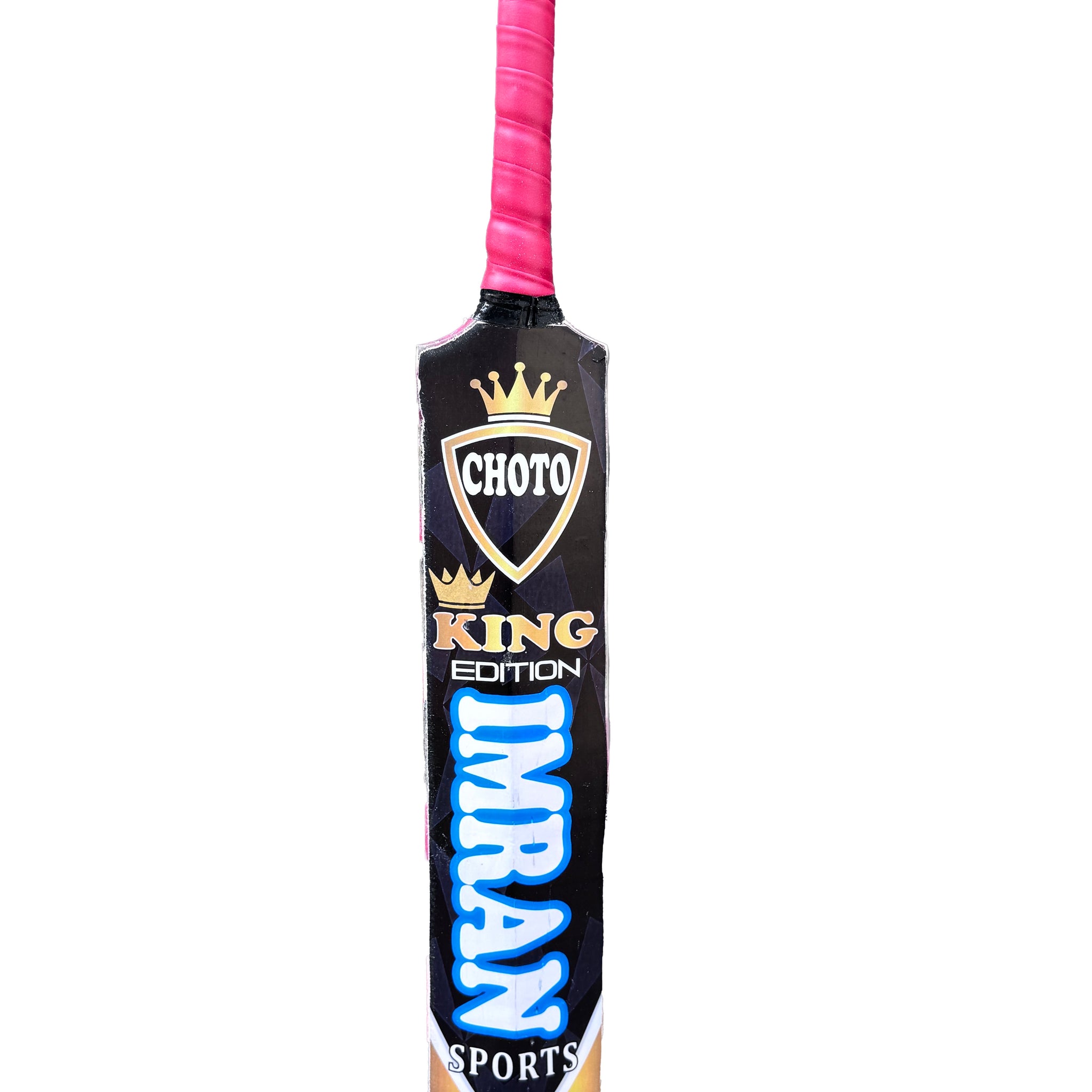 Choto King Edition Tape Ball Cricket Bat – Imran Sports (Kids)