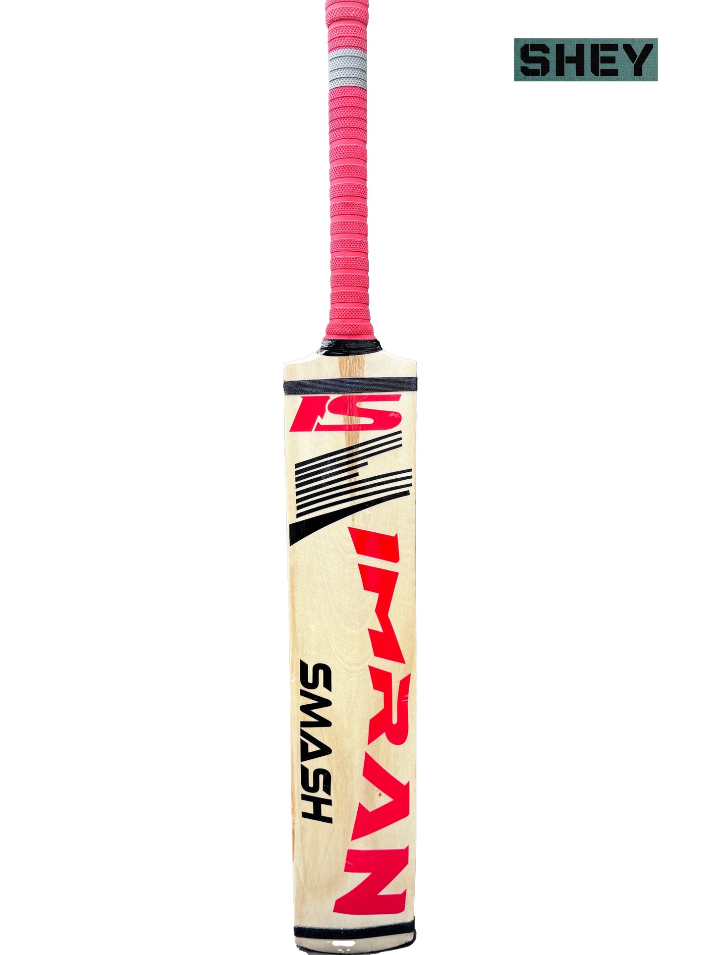 IS Tape Ball Cricket Bat - Lightweight Kashmiri Willow Broad face with Pro Grip.